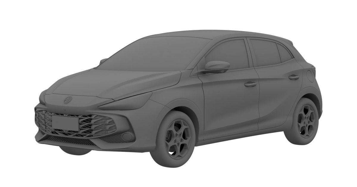 MG 3: Next-gen Chinese hatch revealed in patent images