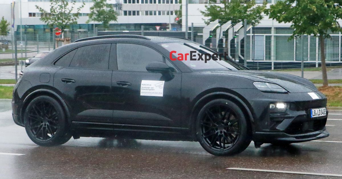 Here’s our best look yet at the electric Porsche Macan