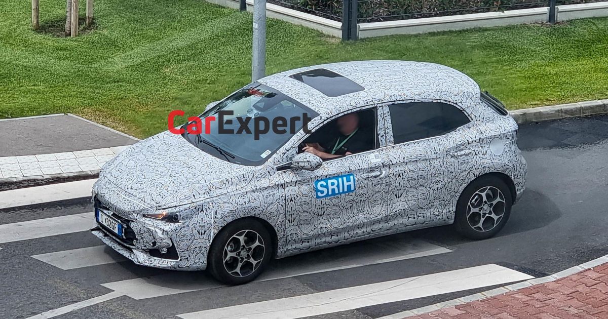 2024 MG 3 Subsequent Gen Gentle Hatch Spied With Sporty Appears   2024 Mg 3 Mg3 Spy Photos Spypix 1 