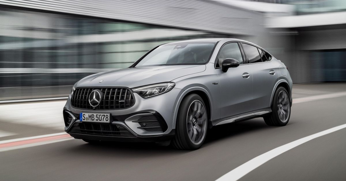 Mercedes-AMG reveals go-fast GLC Coupes, here late 2024