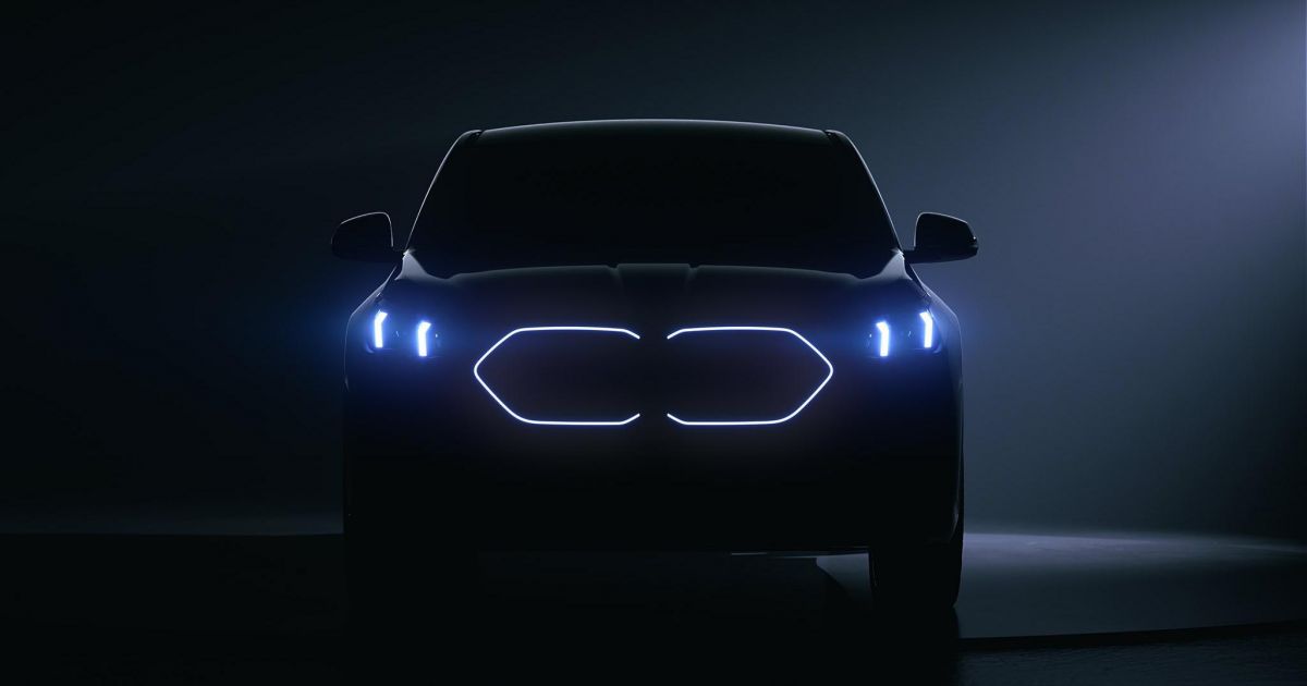Subsequent BMW X2 teased with coupe SUV frame, to be had electrical energy