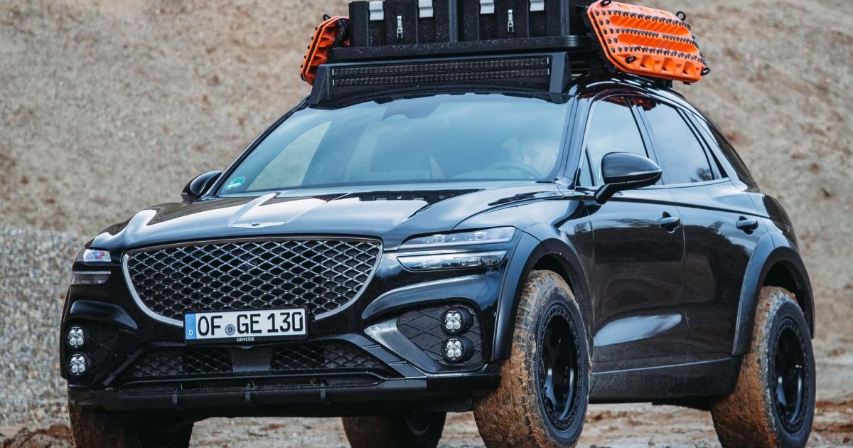 Genesis' BMW X3 rival gets rugged off-road makeover | CarExpert