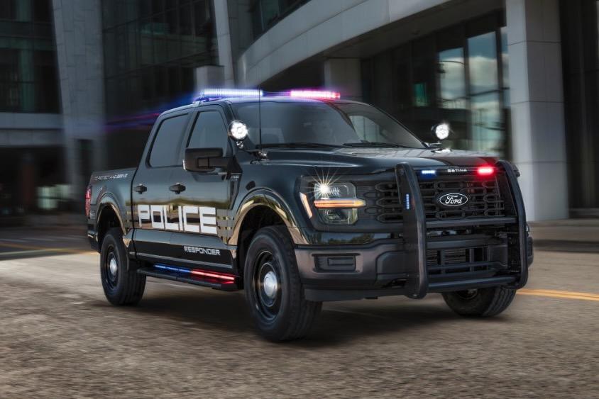 Light ’em up: 2024 Ford F-150 gets the police treatment