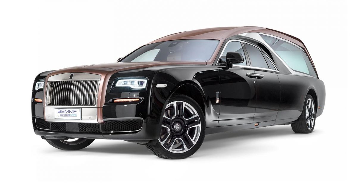 This Rolls-Royce hearse is how to send someone off in style