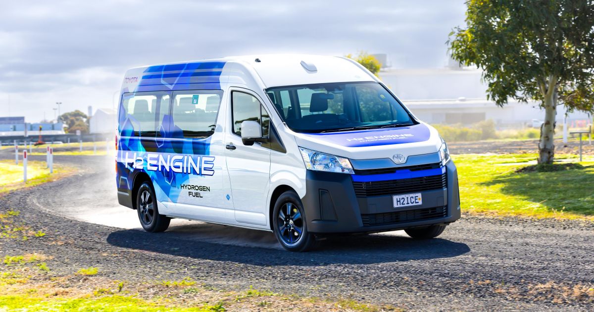 2024 Toyota Hydrogen HiAce prototype overview: Fast drive