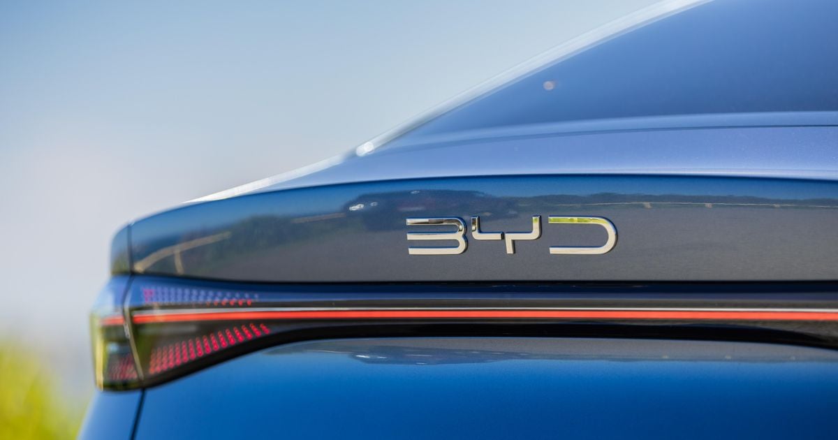 VFACTS: BYD topples Tesla on Australian sales charts for the first time