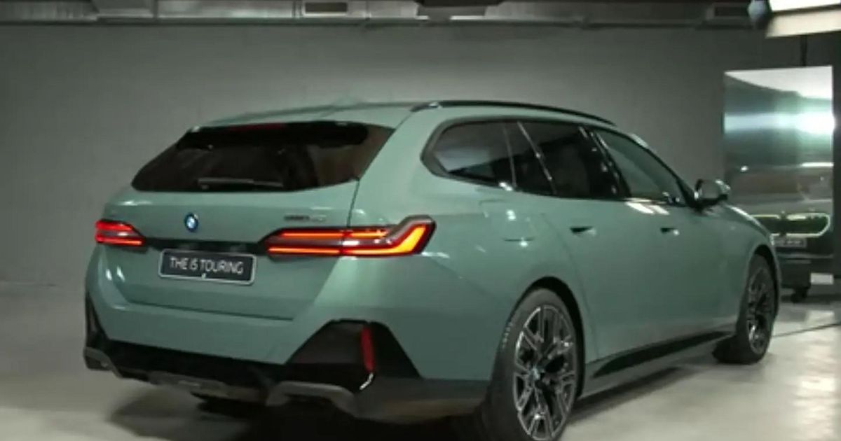 2024 BMW 5 Series wagon leaked undisguised