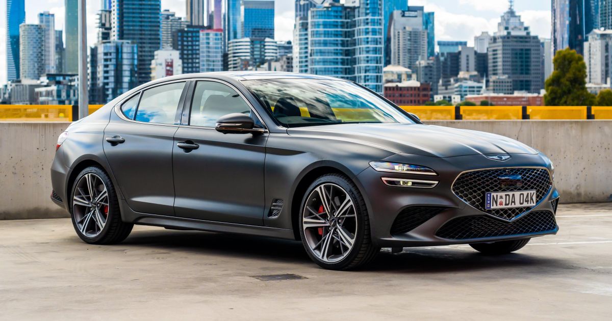 2024 Genesis G70 review CarExpert