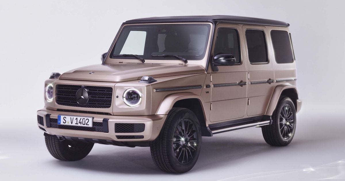 Special Mercedes Benz G Wagen Uses Real Diamonds CarExpert