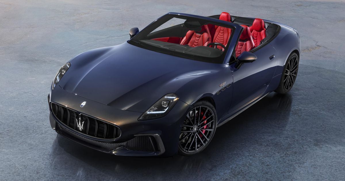 2024 Maserati GranCabrio loses the roof… and its V8