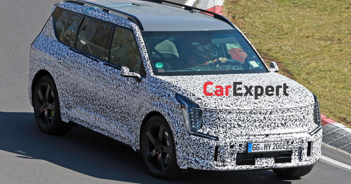 2025 Kia EV9 GT: Hot three-row electric SUV spied