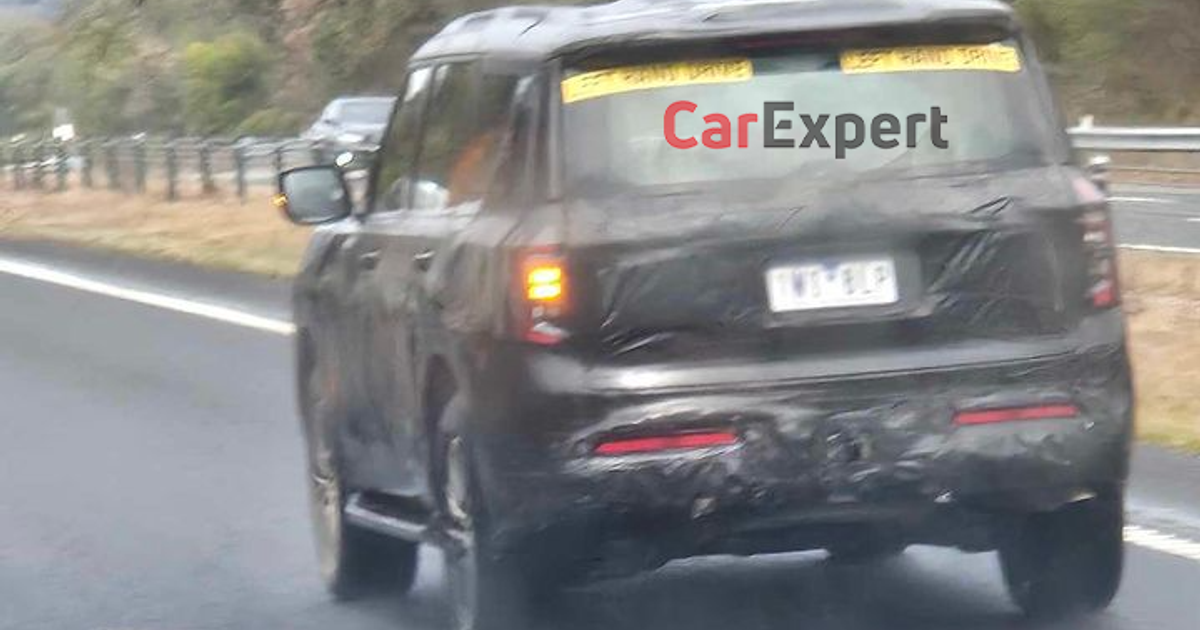 2025 Nissan Patrol spied testing in Australia | CarExpert