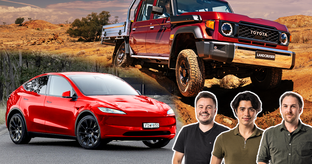Podcast: New Model Y spied, LandCruiser V8 dead, and VFACTS