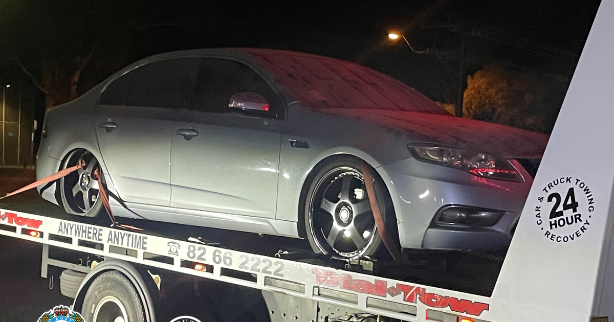 Impounded Ford Falcon is proof you shouldn’t share your hooning online