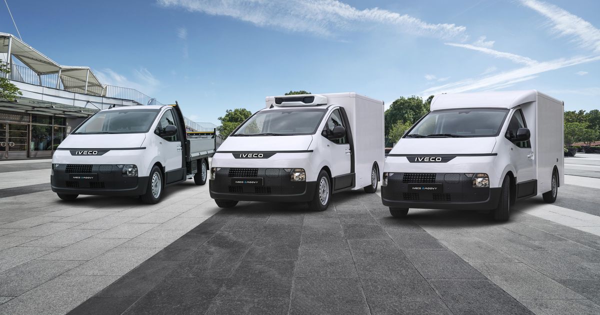 Iveco eMoovy is an electric Staria