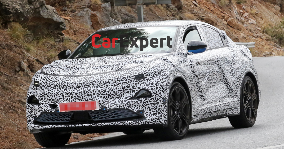 Renault’s high-performance Macan EV rival spied