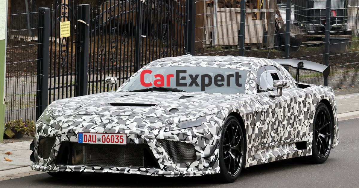 2026 Lexus LFR Roadgoing V8 racer spied CarExpert