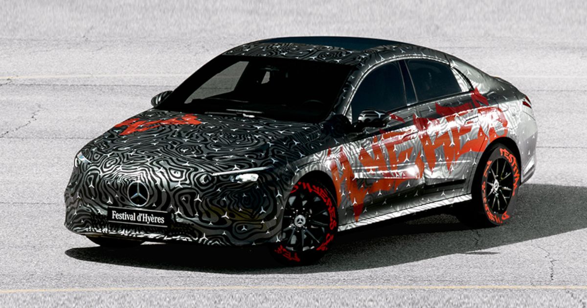 2026 Mercedes-Benz CLA previewed at fashion festival