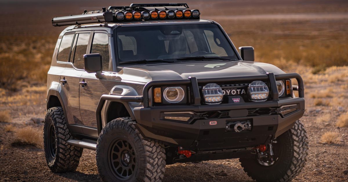 2025 Toyota LandCruiser Prado: ARB off road accessories unveiled