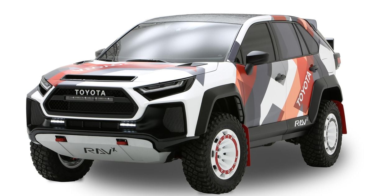 The Toyota RAV-X is a tough SUV concept