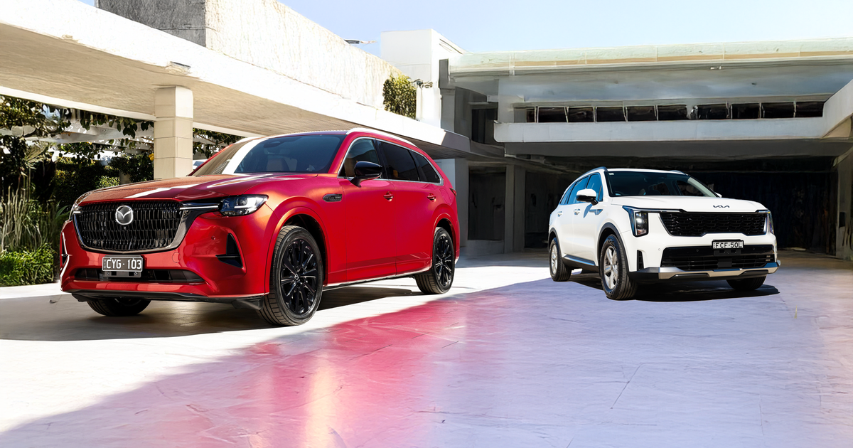 Mazda CX-80 vs Kia Sorento comparison: Spec battle