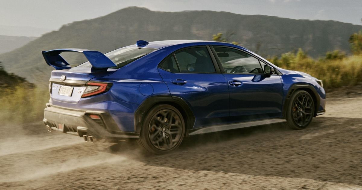 Subaru WRX: STI-tuned manual flagship revealed