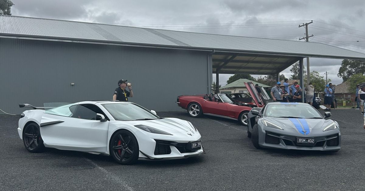 E-Ray breaks tradition to take centre stage at 2025 Corvette Nationals