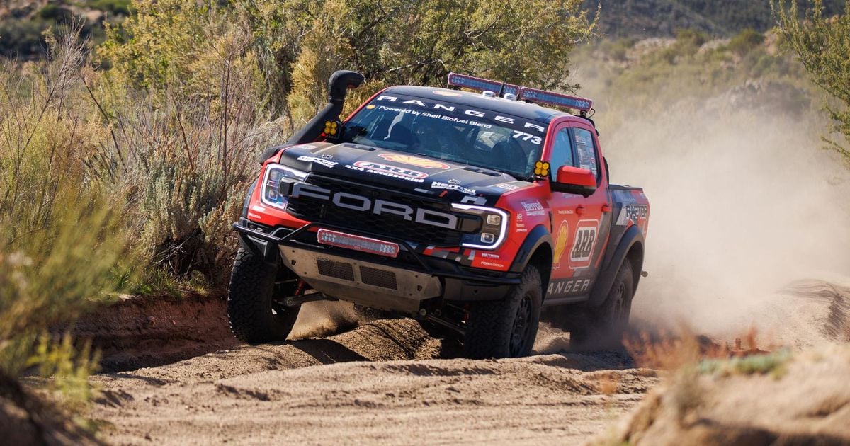 2023 Ford Ranger Raptor Rally Version Aussie-developed Ranger Raptor racer taking on brutal Finke rally ...