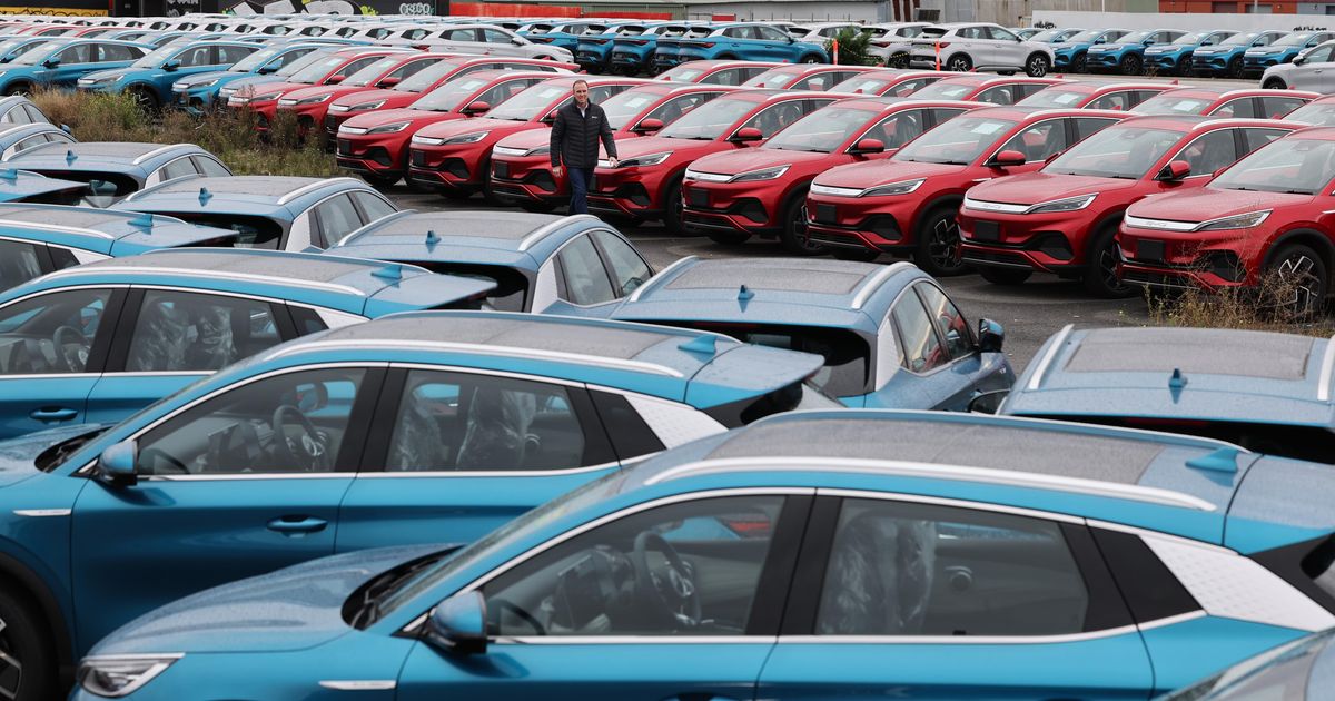 China may just have overtaken Japan as the world's biggest car exporter ...