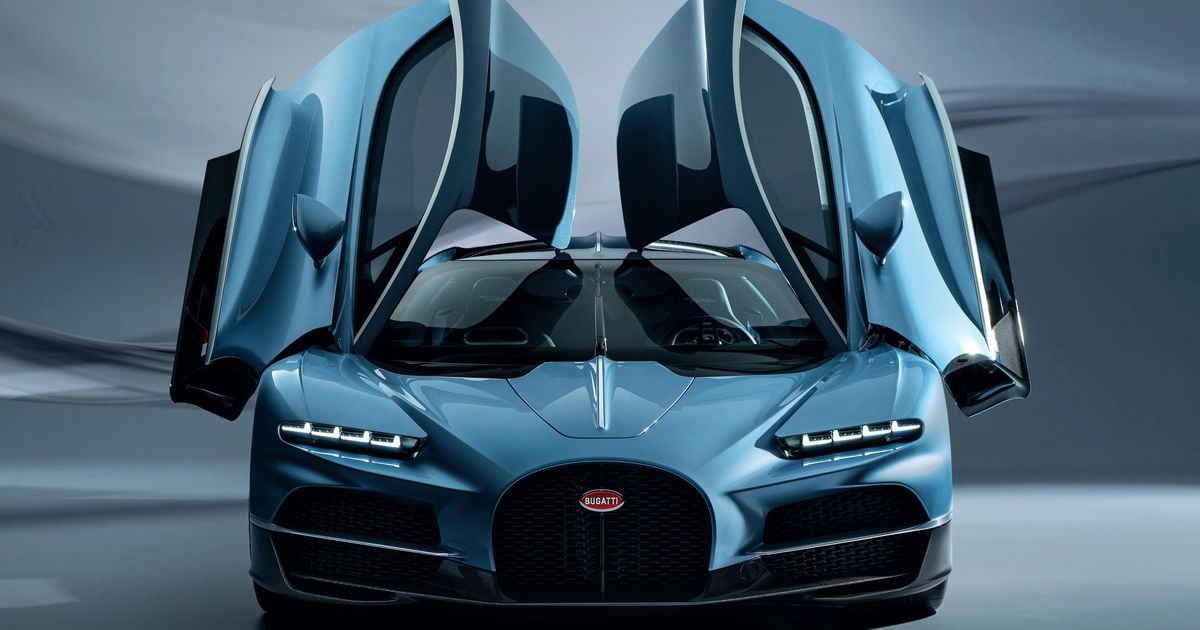 Volkswagen e Italdesign, con il CEO di Bugatti, in un'azienda di design e automobilismo