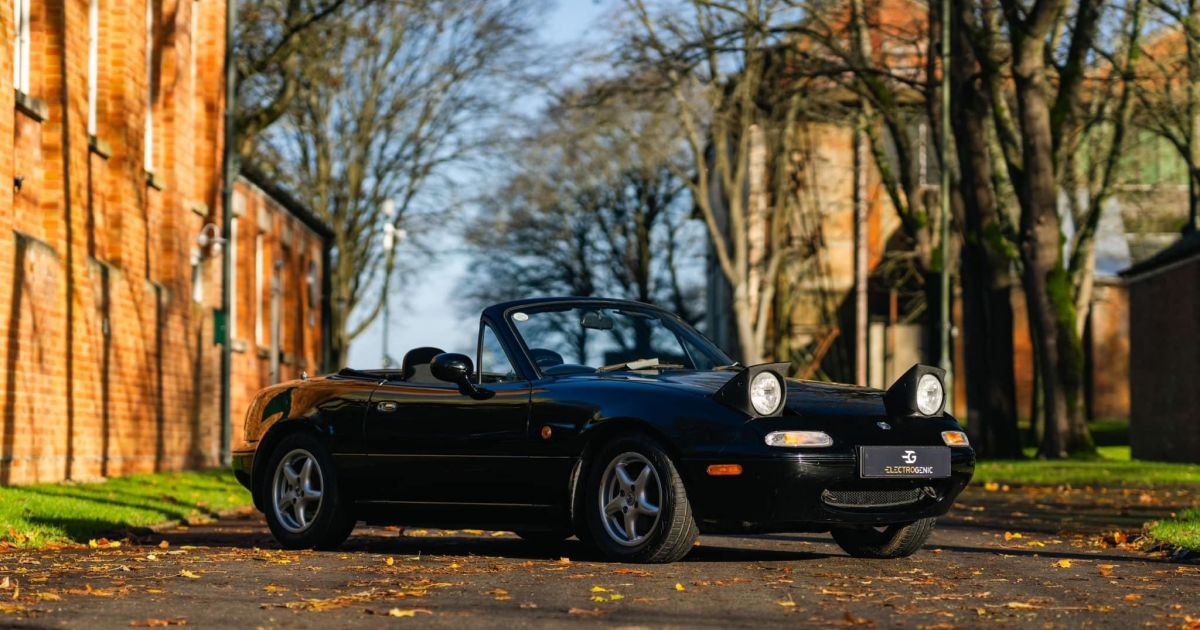 Mazda MX-5 EV conversion modernises iconic sports car