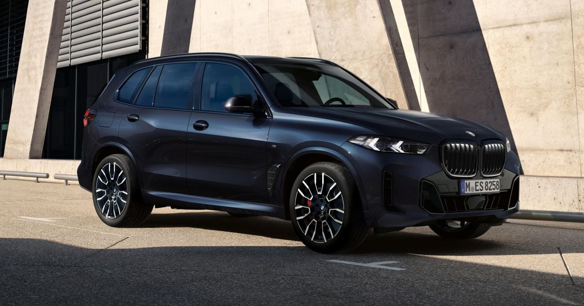 2025 BMW X5 Shadow Edition: Premium Priced Special Darkened SUV