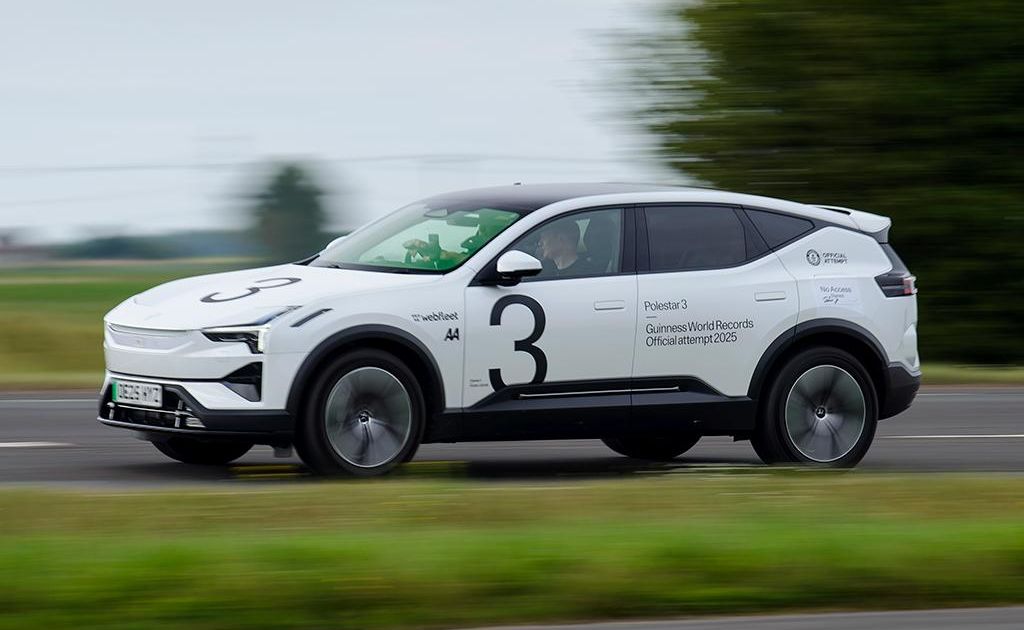 Polestar 3 breaks a world record for EV range