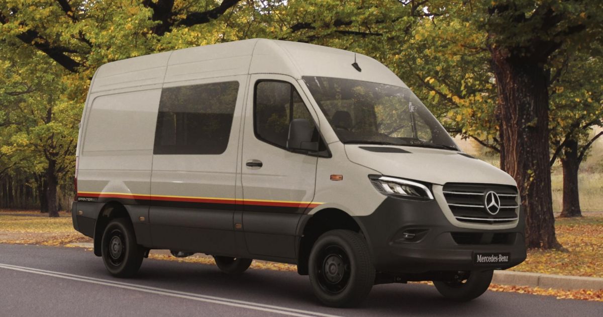 Three decades of Mercedes-Benz Sprinter celebrated with rugged limited edition