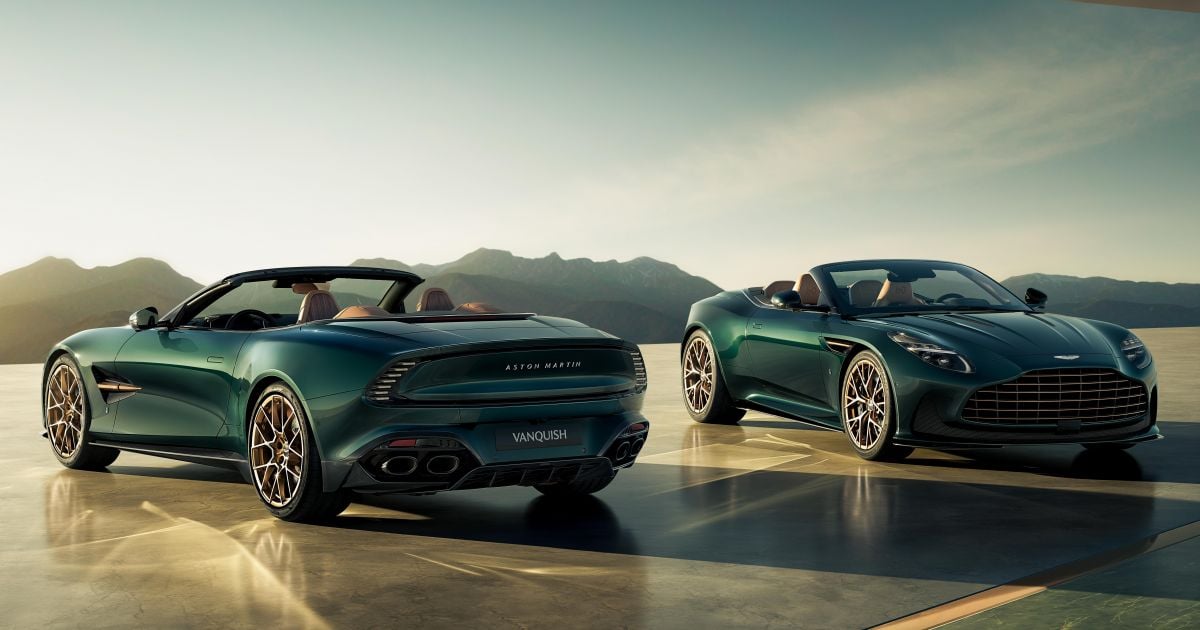 Aston Martin Volante editions celebrate 60 years of droptop GTs