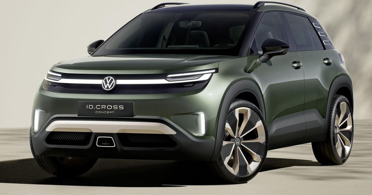 Volkswagen ID. Cross concept previews T-Cross-sized electric SUV