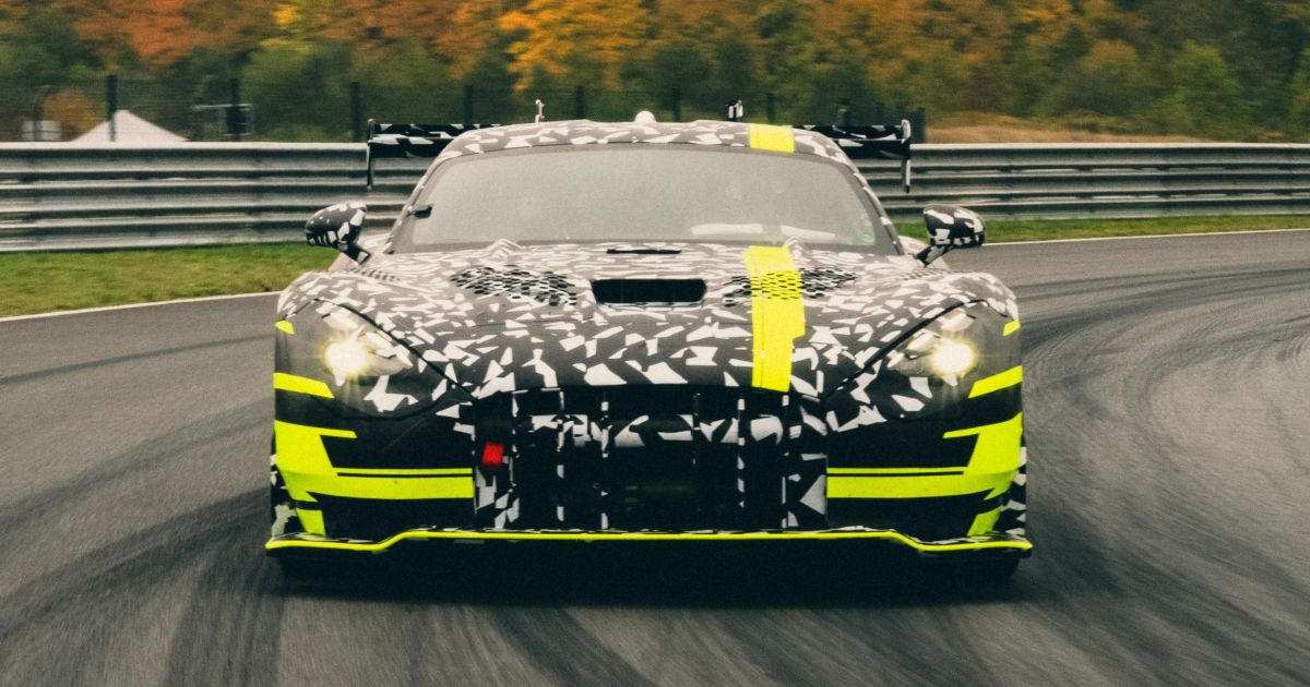 Mercedes-AMG’s answer to the Porsche 911 GT3 RS hits the track