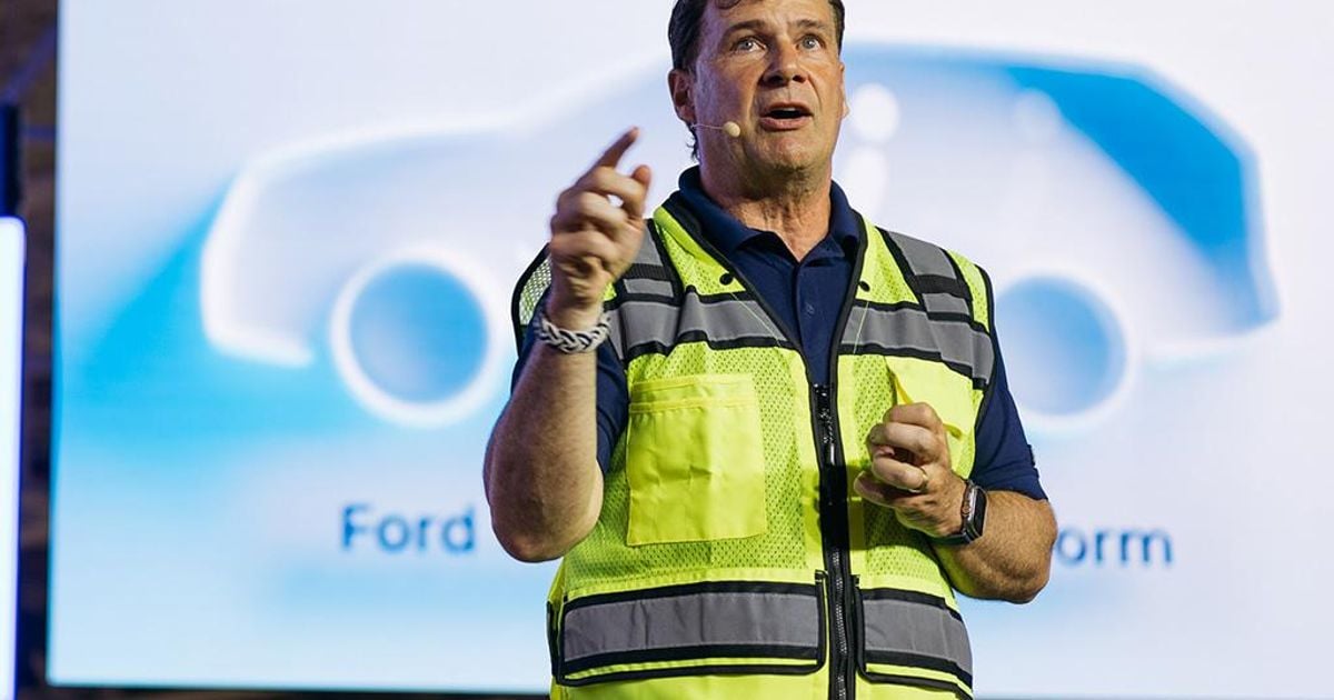 Ford boss says EV sales could collapse