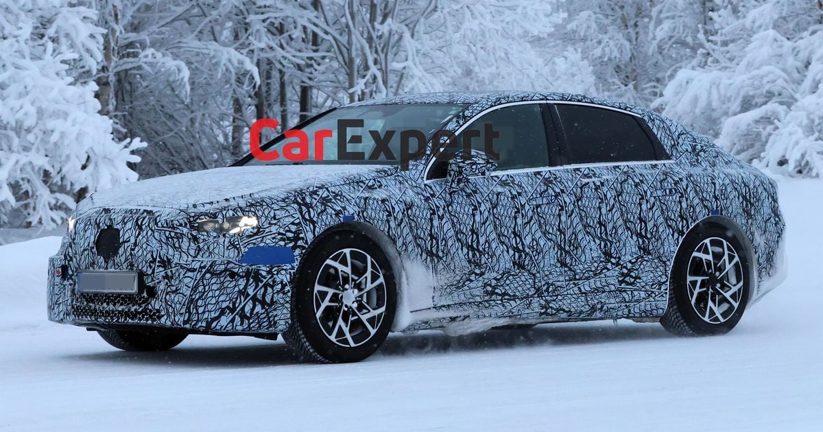 2027 Mercedes-Benz C-Class EV spied with retro grille but modern body 2027 Mercedes-Benz C-Class EV spied with retro grille but modern body