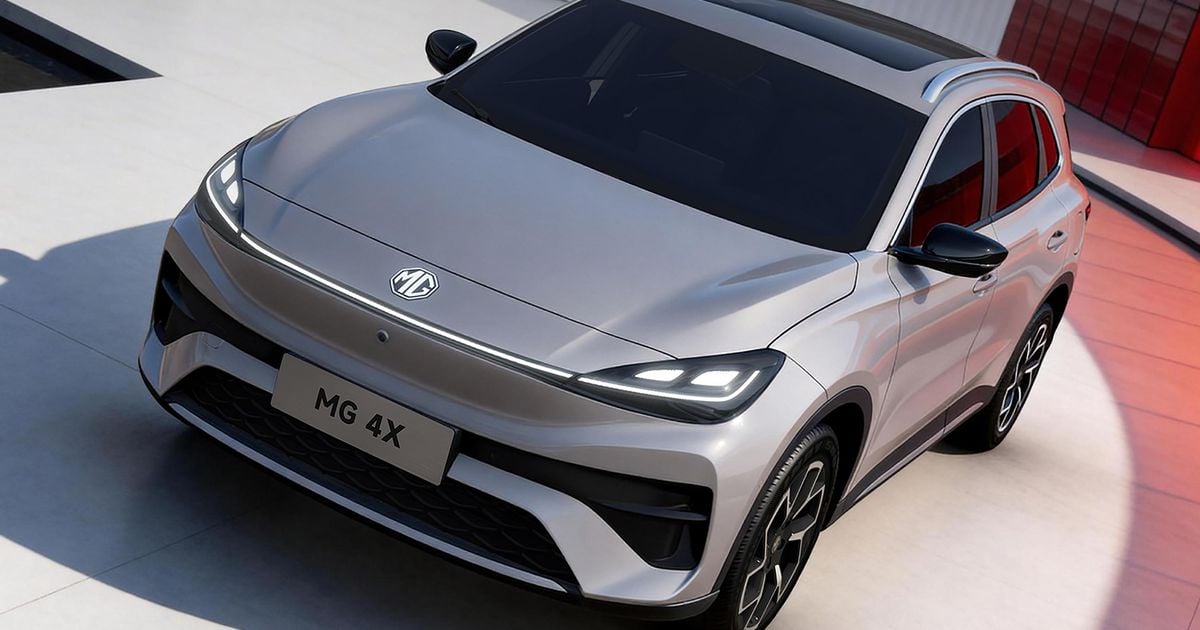 MG 4X electric SUV revealed in China MG 4X electric SUV revealed in China