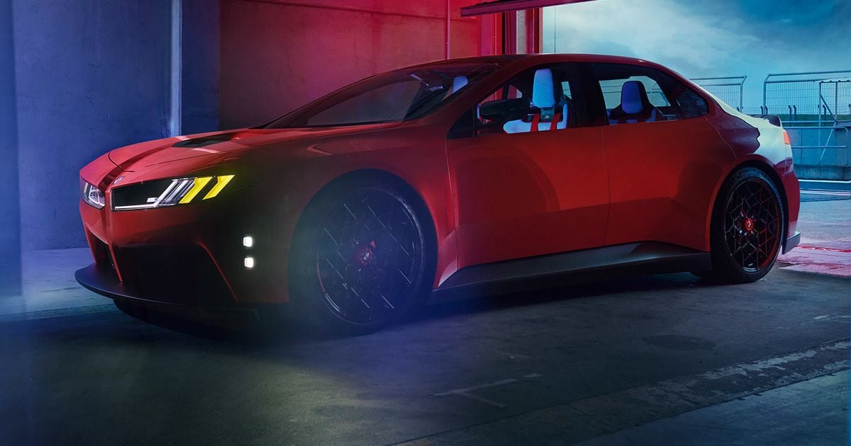 Electric BMW M3 previewed by M Neue Klasse concept Electric BMW M3 previewed by M Neue Klasse concept