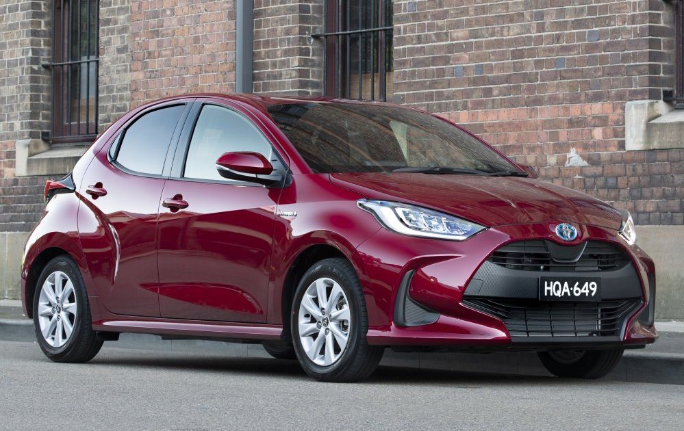  2022  Toyota Yaris  SX five door hatchback Specifications 