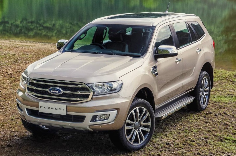 2020 Ford Everest AMBIENTE (4WD 5 SEAT) four-door wagon Specifications