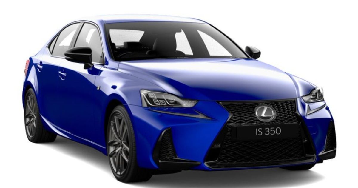 2020 Lexus IS F SPORT BLACK LINE EDITION fourdoor sedan