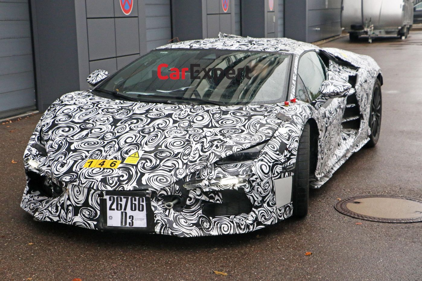 Lamborghini Aventador successor: Hybrid supercar spied
