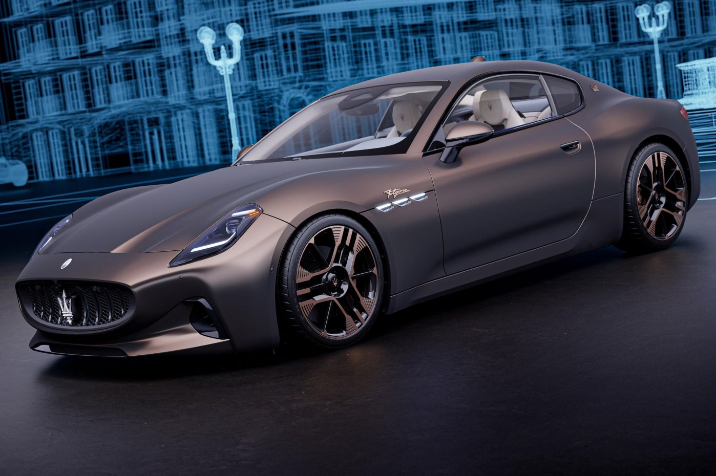 Maserati celebrates 110 years with an electric grand tourer