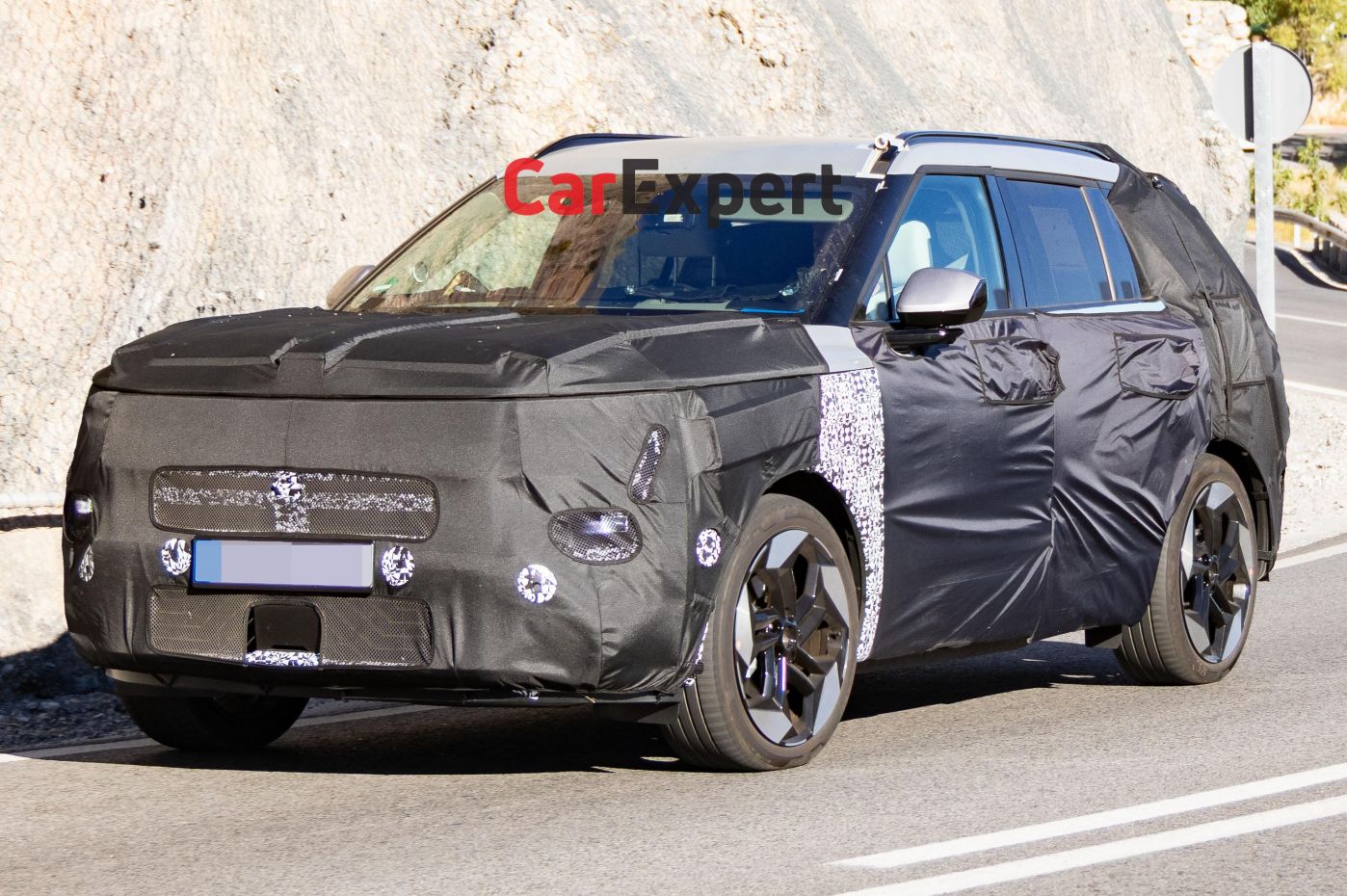 2027 Hyundai Tucson spied with boxy new look