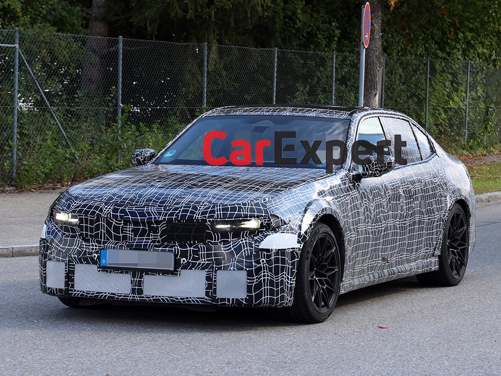2028 BMW M3 hybrid spotted testing