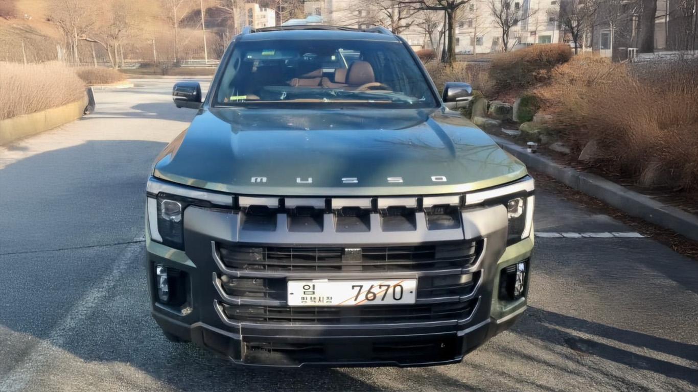 2026 KGM Musso ute images leaked