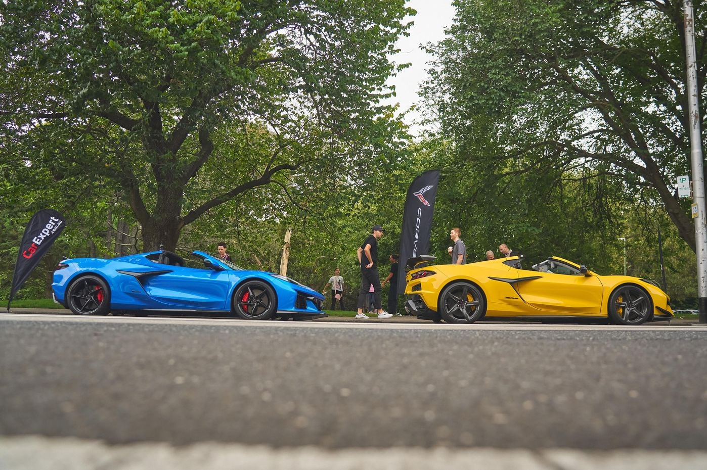 Corvette arrives early for Melbourne F1 week